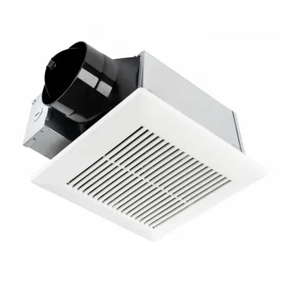 PANASONIC Exhaust Fan: Ceiling, 1.3 sones, 2 Speed - Standard Bathroom Exhaust Fans