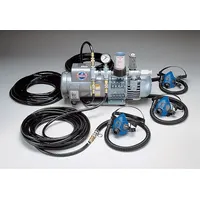 ALLEGRO Supplied Air Pump Package: 100 ft Hose Lg, 1 1/2 hp Pump Horsepower, Half Mask, Allegro 9215 (MPN 9215-03)