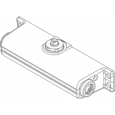 LCN Cylinder Assembly: Aluminum (MPN 1261-3071 AL) - Accessories for Door Closers