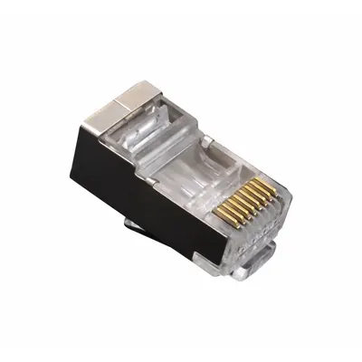 TRIPLETT Plug: Connector RJ45, Solid, 6 Cable Category, Std, 100pk Pack Size - RJ Modular Connectors