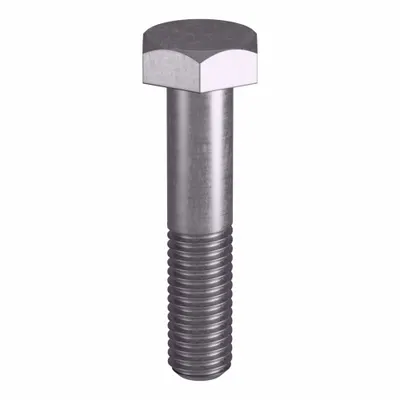 USA INDUSTRIALS Heavy Hex Bolt: Stainless Steel, Grade B8, Plain, 1/2"-13 Thread Size, 2 1/2 in lg - Grade B8 Heavy Hex Bolts