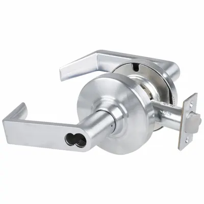 SCHLAGE Door Lockset: Storeroom Lever Locksets, Chrome, ADA Compliant