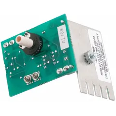 Replacement circuit board for Master Appliance PH-1200, PH-1200-1, and PH-1200K heat tools. Controls electrical functions to regulate heat and airflow. Used in industrial maintenance and repair applications.