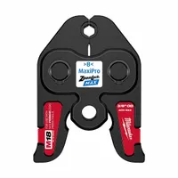 MILWAUKEE Press Jaw: 3/8 in Pipe, Forged Steel, For ZoomLock® MAX, Extended/Std Tool Types (MPN 49-16-2652Z)