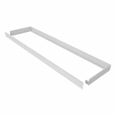 SYLVANIA Surface Mount Kit for 1x4 Backlit Panel: 52 in Wd, 3 1/6 in Lg - Surface Mount Kits for Panel & Troffer Lights
