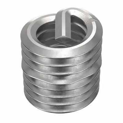 HELI-COIL Helical Insert: Tanged Tang Style, Screw-Locking, M6-1.00 Thread Size - Screw-Locking Tanged Helical Inserts