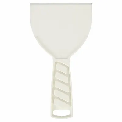 WESTWARD Putty Knife: Bld. Mat. Plastic, Hdl. Mat. Polypropylene - Disposable Spreading Tools