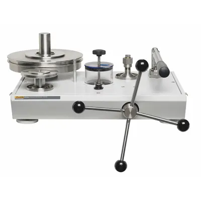 FLUKE Hydraulic Deadweight Tester: Hydraulic Deadweight Tester, AC Adapter, Adapters - Oil-Operated Single PCU Hydraulic Deadweight Testers