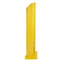 Door Track Guard: Steel, L Shape, 48 in Overall Lg, 0.3 in Overall Thick, Yellow, Anchor Screws (MPN 60-5120-03)