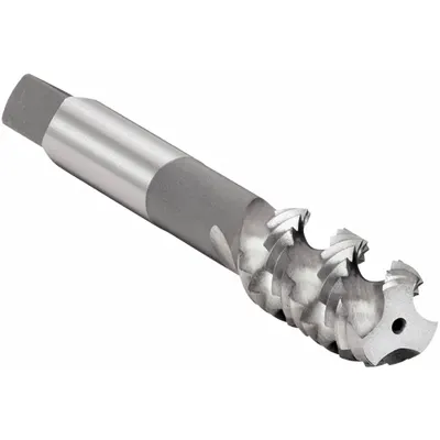 OSG Spiral Flute Tap: 1/2"-20 UNF, 2B, 3 Flute, Bottoming Chamfer - General Purpose Spiral-Flute Taps