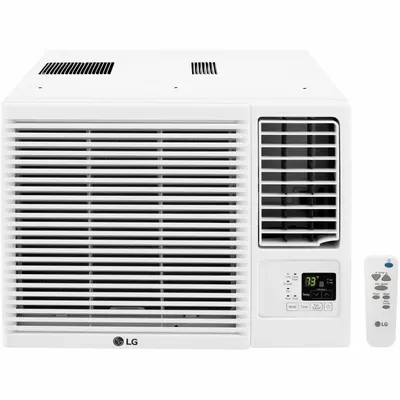 LG Window Air Conditioner: 700 sq ft – 1,000 sq ft, 18,000 BtuH, 208/230V AC - Residential-Grade Window ACs for Cooling & Heating