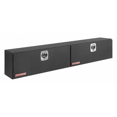 WEATHER GUARD Topside Truck Box: Topside Truck Box, Double Drop-Down Doors Lid, D-Handle - Double Drop-Down Door Topside Boxes
