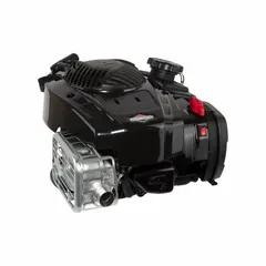 Vertical-shaft engine delivering 7.25 lb-ft gross torque with a 7/8 in crankshaft featuring a Keyway 2 #505 WK, 3/16 SQ. Recoil start system. Suitable for outdoor power equipment such as lawn mowers and garden tractors.