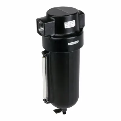 ARO Compressed Air Filter: Particulate, 1 1/2 in NPT, 5 micron, 1,400 cfm - ARO FRL Air Filters