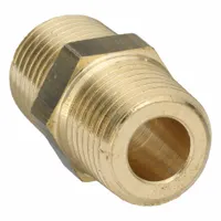 LEGRIS Metal Pipe Straight: Straight, 1/4 in x 1/4 in, Male BSPT Threaded x Male BSPT Threaded (MPN 0121 13 13)