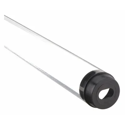 OEM Safety Sleeves: Safety Sleeve, 96 in Overall Lg, Clear, T8 - Safety Sleeves & Tube Holders