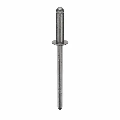 OEM Blind Rivet,1.549" L,0.125" dia,PK500: Inch, 1 35/64 in Overall Lg, 29/64 in Body Lg - Domed-Head Blind Rivets