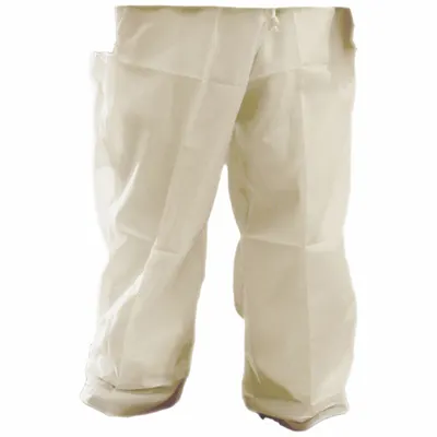 TRIMACO: ( 43 in x 34 in ), White, Polyester, Pull Over - Men's Work Pants