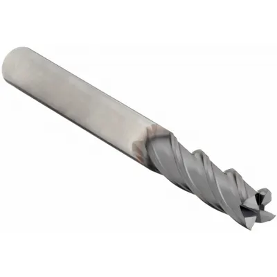 OSG Square End Mill: Carbide, Diamond Coated, 4 Flute, 1/4" Mill Dia, 1-1/2" LOC - Carbide Square End Mills for Graphite & Carbon Fiber