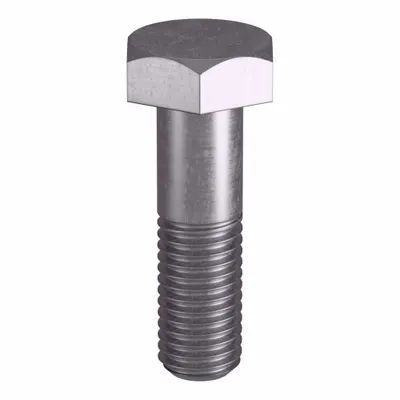 USA INDUSTRIALS Heavy Hex Bolt: Stainless Steel, Grade B8, Plain, 5/8"-11 Thread Size, 2 1/4 in lg - Grade B8 Heavy Hex Bolts