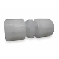 PARGRIP Compression Fitting Union: 3/4 in OD x 3/4 in OD Size, Compression x Compression, PFA (MPN GSC-12)