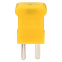APPROVED VENDOR Thermocouple Plug: Jack, For Type K Thermocouple Type, Mini Plug, Flat, Flat
