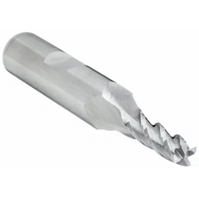 CLEVELAND Square End Mill: High Speed Steel, 4 Flute, 5 mm Mill Dia, 15.88 mm LOC - General Purpose High-Speed Steel Square End Mills