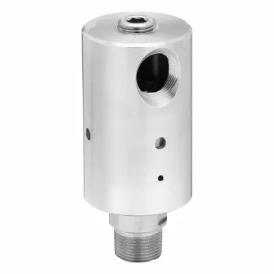 DUFF-NORTON Rotary Union: Straight, Plain Stainless Steel, 1 Passages - Stainless Steel Rotating Joints & Unions