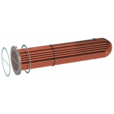THRUSH Steam to Water Replacement Bundle, 145 gpm: 1,414,000 BtuH, 145 gpm - U-Tube Replacement Bundles