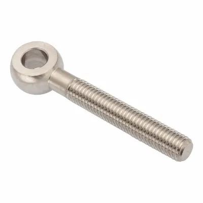 AMPG Fixed Rod End: Stainless Steel, Plain, 130 mm Hole Center-to-End Lg - Stainless Steel Male Threaded Fixed Rod Ends