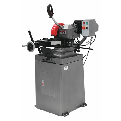 JET Cold Saw: Manual, 10 13/16 in Blade Dia. - English, 254 mm Blade Dia. - Metric - Low Speed Cold Saws