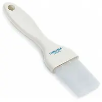 CARLISLE Pastry Brush: Nylon Bristle, 1 1/2 in Bristle Wd, 7 in Overall Lg, Flat, Plastic Handle (MPN 4039002)
