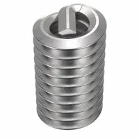HELI-COIL Helical Insert: Tanged Tang Style, Free-Running, #6-32 Thread Size, 100 PK (MPN A1185-06CNW345)