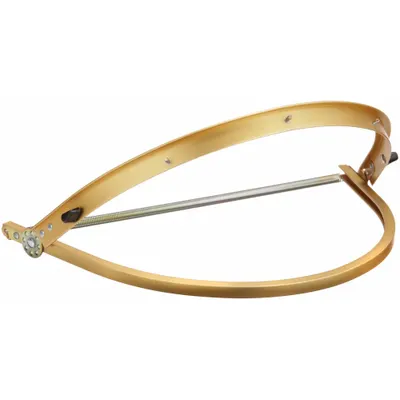 BULLARD Face Shield Bracket: Band Attachment Type, Aluminum - Bullard Hard Hat Adapters for Face Shields