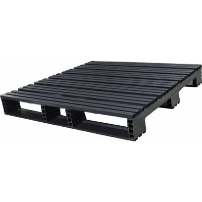 JIFRAM Pallet: Rackable, 48 in Overall Lg, 48 in Overall Wd, Recycled PVC - Rackable Pallets