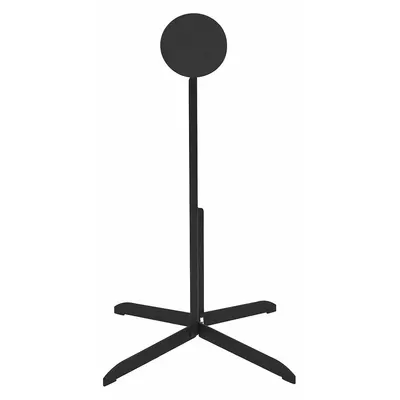 ACTION TARGET Shooting Range Targets: Steel, Freestanding Target, 10 in Ht, 10 in Wd - Freestanding Targets