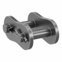 TSUBAKI Connecting Link: For Std Roller Chains, 140, Single Strand, 1 3/4 in Pitch, 1 in Roller Dia (MPN 140 CONNECTING LINK)