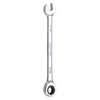 WESTWARD Combination Wrench: Alloy Steel, Chrome, 10 mm Head Size, 6 1/8 in Overall Lg, Std (MPN 54PN50)