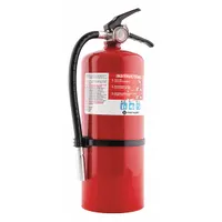 FIRST ALERT Fire Extinguisher: 10 lb Extinguisher Capacity, 4A:60B:C, Monoammonium Phosphate (MPN PRO10)