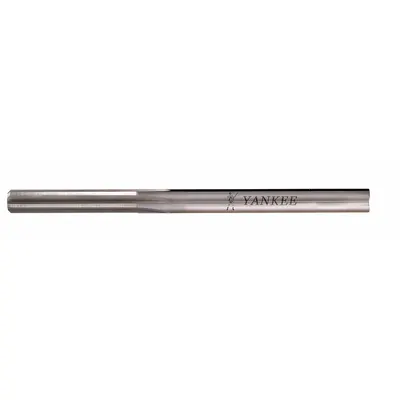 YANKEE Chucking Reamer: 0.154 in Dia, #23, Straight Flute - Straight-Flute High-Speed Steel Chucking Reamers