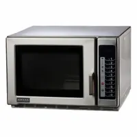 AMANA Microwave: 1.2 cu ft Oven Capacity, 2,100 W Cooking Watt, 5 Power Levels, RFS21TS