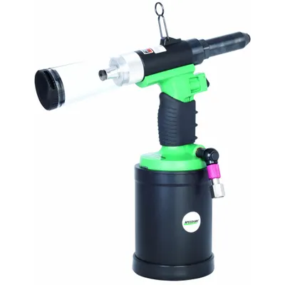 SPEEDAIRE Air Riveter: 1 in Stroke Lg, 4,000 lbf Pulling Force - Air-Powered Blind Rivet Installation Tools