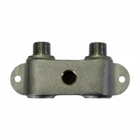 Valve Body: Sani-Lav, Brass, Nickel Plated Finish, 1/2 in Inlet Connection Size, NPT (MPN 1057)