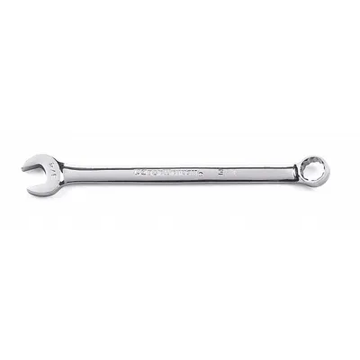 GEARWRENCH Combination Wrench: Alloy Steel, Chrome, 1/2 in Head Size, 8 in Overall Lg - Metric 12-Point Combination Wrenches