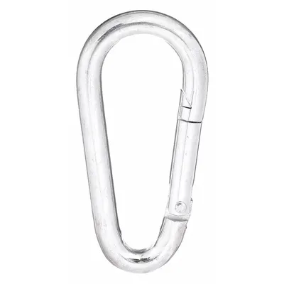 LUCKY LINE PRODUCTS Interlocking Snap: 1 Snaps, 400 lb Working Load Limit, Solid Gate - Load Rated Spring Snaps