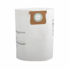 This DAYTON vacuum bag is a 2-ply paper replacement designed for dry debris collection. It is compatible with the Dayton MV-1300-0GEV shop vacuum. Suitable for capturing dust and dirt in workshop or industrial environments.