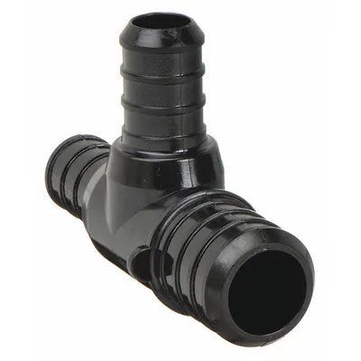 ZURN Crimp-On Polymer Barbed Tube Fitting Tee - Crimp-On Polymer Barbed Tube Fittings