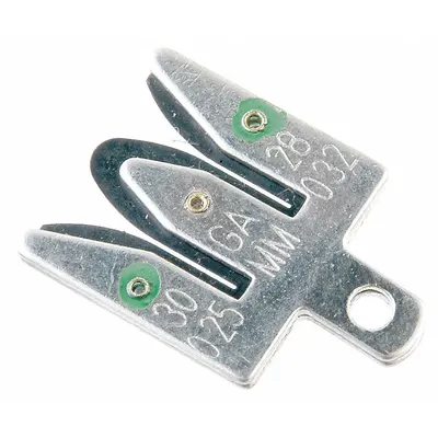 JONARD TOOLS Replacement Blade: 1 in Overall Lg, Steel, Less than 6 in, 2RZP9, JIC-4473/OK-3907/ST-100 - Wire Stripper Replacement Blades