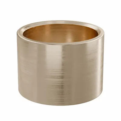 OILITE Sleeve Bearing: Bronze, SAE 841, 3/4 in Bore, 7/8 in OD, 5/8 in Lg, -35°F to 300°F - Lubricated General Purpose Metallic Sleeve Bearings