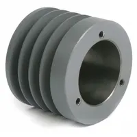 APPROVED VENDOR V-Belt Pulley: 3V300, 4 Groove, 3 in OD, Bushed Bore, SH, For 3V/3VX Belt Section (MPN 3V304)